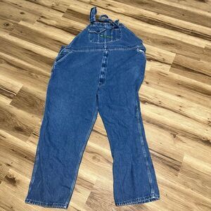 Keys traditional farmer grandpa denim 54x32 overalls